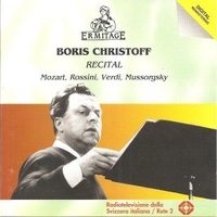 Recital: Mozart, Rossini, Verdi, Mussorgsky - BORIS CHRISTOFF