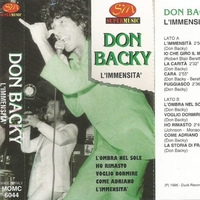 L'immenstità (compilation) - DON BACKY