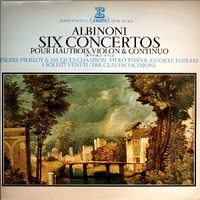 Six concertos de l'op.9 vol.2 - Tomaso ALBINONI (Claudio Scimone; Solisti veneti)