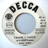 L'amore è partito \ Come vuoi - ANITA HARRIS