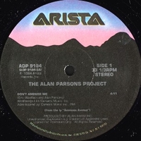 Don't answer me - ALAN PARSONS PROJECT