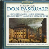 Don Pasquale (selezione) - Gaetano DONIZZETTI (Mario Rossi, Sesto Bruscantini, Cesare Valletti)
