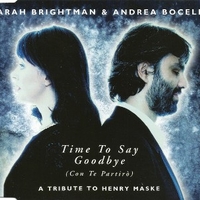 Time to say goodbye (con te partirò) (4 tracks) - SARAH BRIGHTMAN \ ANDREA BOCELLI