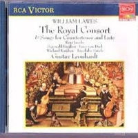 The Royal consort & songs for countertenor and lute - William LAWES (René Jacobs, Gustav Leonhardt)