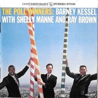 The Poll winners: Barney Kessel with Shelly Manne and Ray Brown - POLL WINNERS