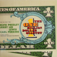 The one million dollar quartet - ELVIS PRESLEY \ JOHNNY CASH \ JERRY LEE LEWIS \ CARL PERKINS