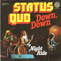 Down, down \ Night ride - STATUS QUO