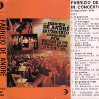 Fabrizio de Andrè in concerto - Arrangiamenti P.F.M. vol.1 - FABRIZIO DE ANDRE' \ P.F.M.