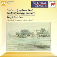 Symphony no.4-Academic festival overture, op,80-Tragic overture, op.81 - Johannes BRAHMS  (George Szell \ Cleveland orchestra)