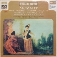Divertimento n°1 in Mi bem.magg., K113+Serenata n°1, K100+Cassazione n°1, K63 - Wolfgang Amadeus MOZART (Bernhard Paumgartner)