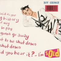 Sold \ Are you too afraid? - BOY GEORGE