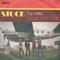 The letter \ Boogie in the night - STOCK