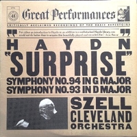Surprise (Symphony No. 94 In G Major) / Symphony No. 93 In D Major - Joseph HAYDN (George Szell \ Cleveland orchestra)