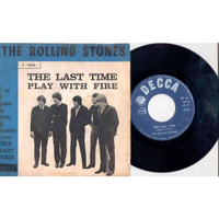The last time \ Play with fire - ROLLING STONES