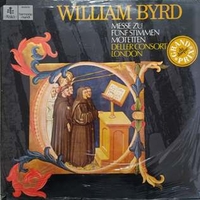  Messe Zu Fünf Stimmen - Motetten (messa a cinque voci - mottetti) - WILLIAM BYRD (Alfred Deller, Honor Sheppard)